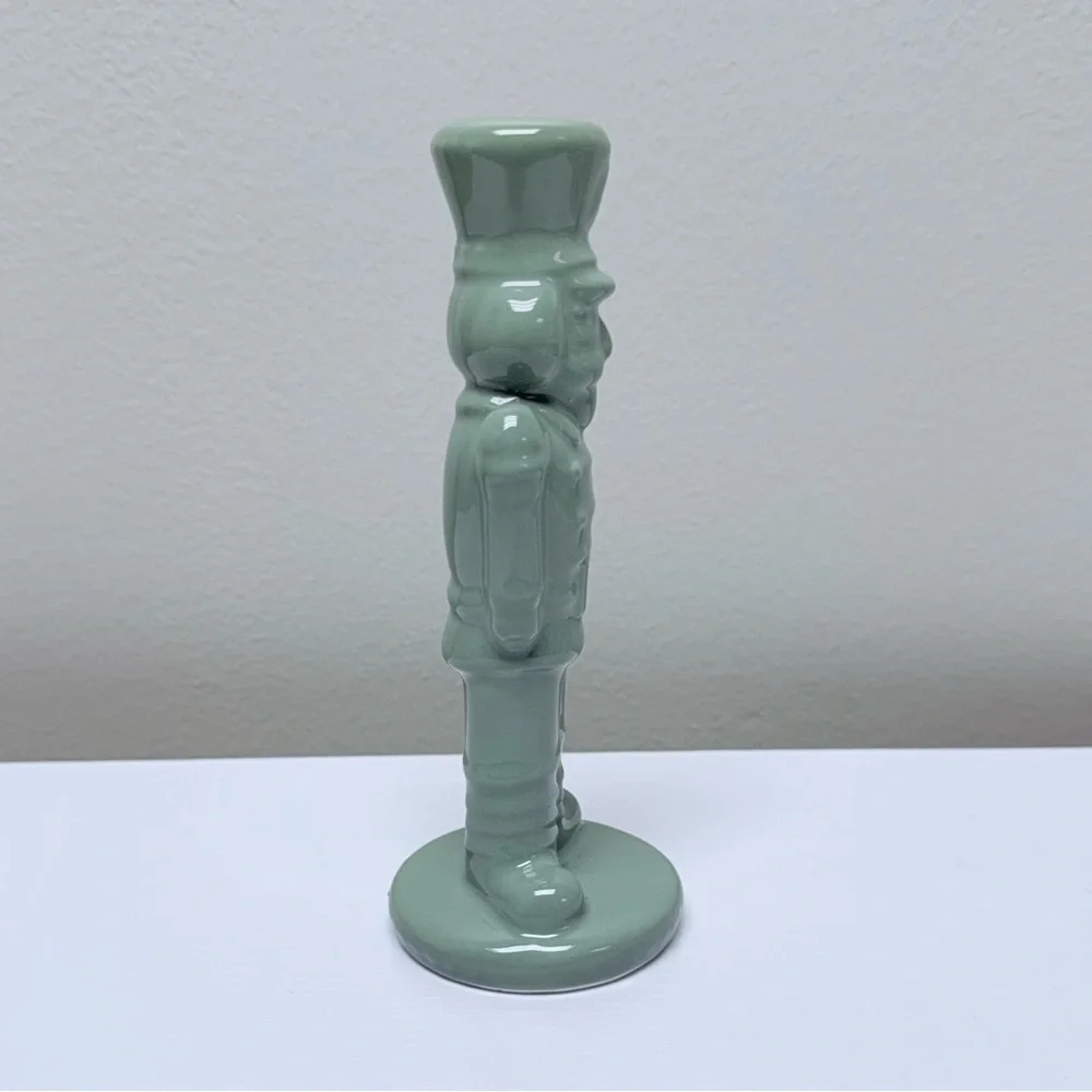 3 for $15 SALE Target Bullseye Ceramic Green Nutcracker from 2023 Collection